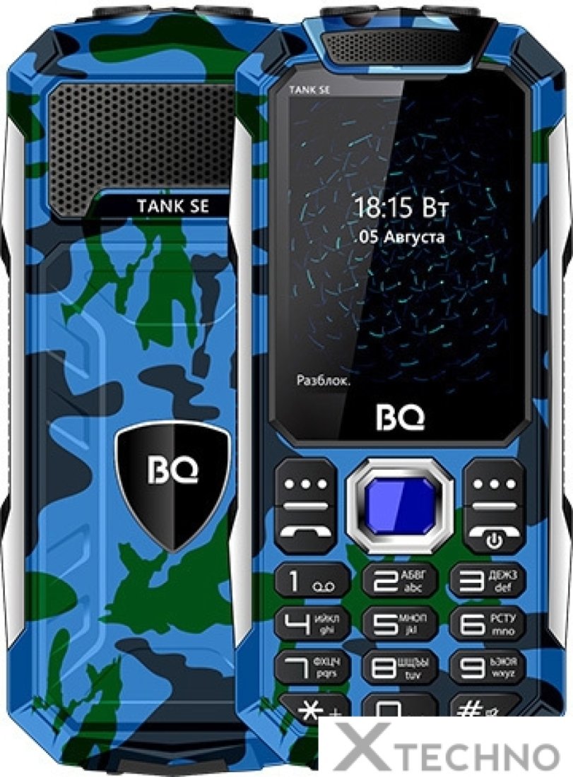 Купить Мобильный телефон BQ-Mobile BQ-2432 Tank SE (камуфляж) | x-techno.by